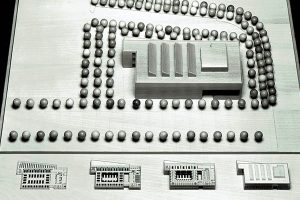 Maqueta arquitectura Cáceres