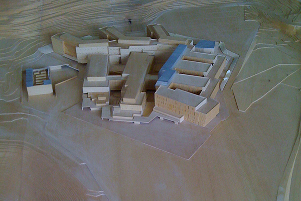 Maqueta madera Teruel