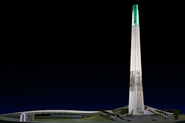 Maqueta Riyadh Tower